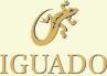 Logo Iguado, se kterým se můžete setkat na etiketě, záklopce a webových stránkách...