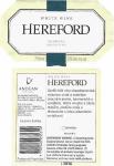 Etiketa Hereford - Penaflor S.A., Argentina.
