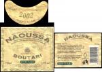 Viněta k vínu Naoussa 2002, Appellation of Origin of High Quality.