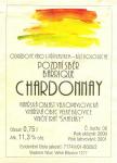 Etiketa Chardonnay 2000 pozdní sběr (barrique) - Vladimír Tetur Velké Bílovice.