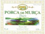 Etiketa Porca de Murça 2000 Denominación de Origen Controlada (DOC) - Real Companhía Vinicola, Douro.