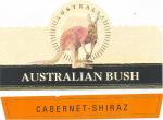 Etiketa Australian Bush 2003 Cabernet x Shiraz - South Australia.