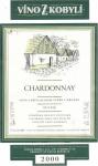 Chardonnay 2000 výběr z hroznů - Patria Kobylí a.s.