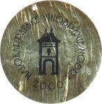 Zlatá medaile Malokarpatské vinobranie Modra 2000, Ryzlink rýnský 1999 ledové víno - Vinné sklepy Valtice, a.s.