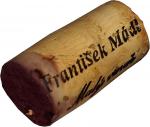 Plný korek délky 38 mm Svatovavřinecké 2002 odrůdové jakostní (barrique) - Malý vinař František Mádl Velké Bílovice.