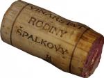 Plný korek délky 38 mm Šaler bílý 2003 aromatizované víno - Vinařství rodiny Špalkovy, Nový Šaldorf.