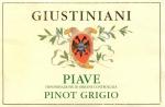Etiketa Pinot Grigio 2001 Denominazione di Origine Controllata (DOC) - Piave, Itálie