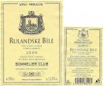 Etiketa Rulandské bílé 2000 výběr z hroznů - Víno Mikulov a.s.