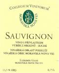 Etiketa Sauvignon 2002 výběr z hroznů - Glos Lubomír, Moravská Nová Ves.