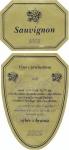 Etiketa Sauvignon 2002 výběr z hroznů - Vinařství Plešingr s.r.o. Rohatec
