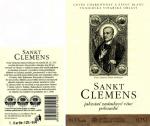 Sankt Clemens jakostní známkové víno polosuché.