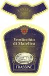 Etiketa Verdicchio di Matelica 2002 Denominazione di Origine Controllata (DOC) - Frassine Chiari, Itálie