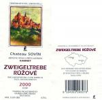 Etiketa Zweigeltrebe 2000 kabinet (rosé) - Agrosovín Boršice a.s.