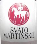Jedno z mnoha log Svatomartinských vín.