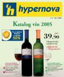 Titulní stránka katalogu vín 2005.