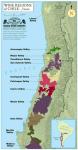 Vinařské regiony v Chile.