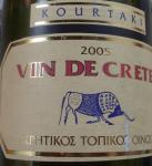 Vin de Crete 2005 - Kourtaki