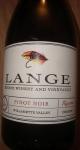 Pinot noir 2015 Reserva Lange Estate Winery and Vineyards, Willamette Valley, Oregon