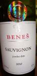 Sauvignon 2010 pozdní sběr - Rodinné vinařství Beneš Hrušky