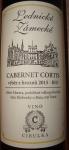 Cabernet Cortis 2015 výběr z hroznů, bio - Víno Cibulka. Lednické zámecké