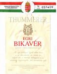 Etiketa Bikaver 2000.