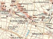 Mapa viničních tratí - Königbsrunn am Wagram / Wagram